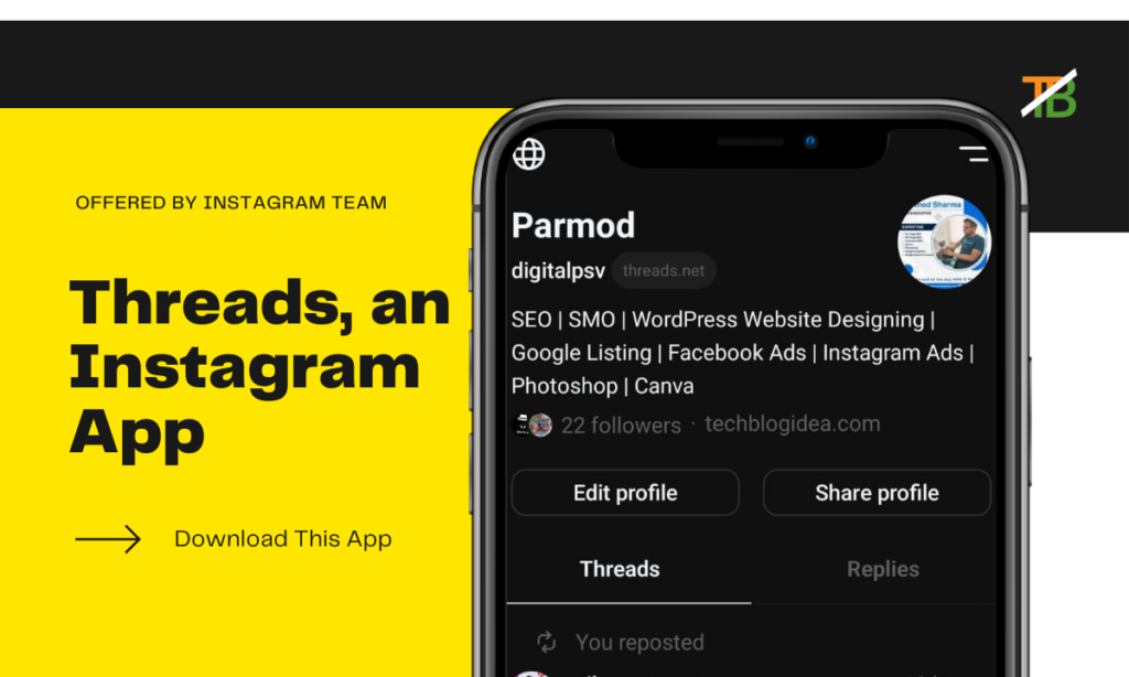 Threads an Instagram app, what is thread app, working of thread app, how to install thread app, how does work thread app